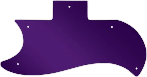 WD Custom Pickguard For Left Hand Gibson 1961-1970 Half Face SG