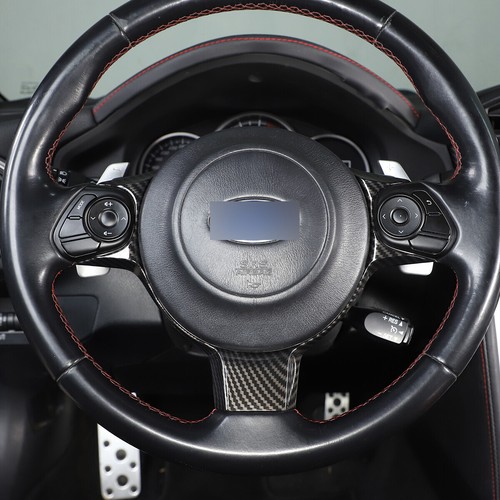 For Toyota GT86 Scion FRS Subaru BRZ ABS Carbon Fiber Steering Wheel Cover - Picture 7 of 10