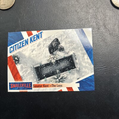 Bww Smallville Season 5 Five 2006 #15 Citizen Kent Senator The Loss