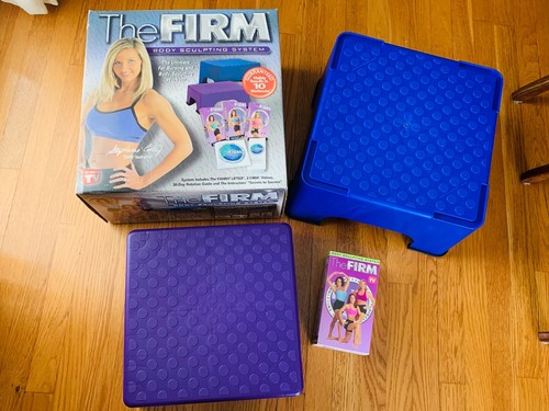Brand New The Firm Body Sculpting Fanny Lifter System 3 VHS Set As Seen