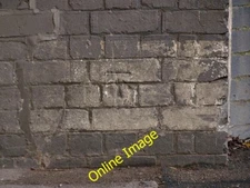 Photo 6x4 Bench mark, High Street railway bridge Syston/SK6211 Cut mark  c2013