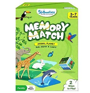 Memory Match Animal Planet Game