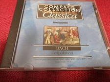 CD DE AGOSTINI COMPACT CLASSICA BACH CONC CLAVICEMBALO BWV 1053 1061 1063