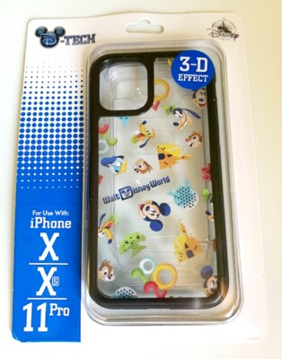 NEW DISNEY WALT DISNEY WORLD 3-D EFFECT PHONE CASE FITS iPHONE X, XS & 11 PRO 