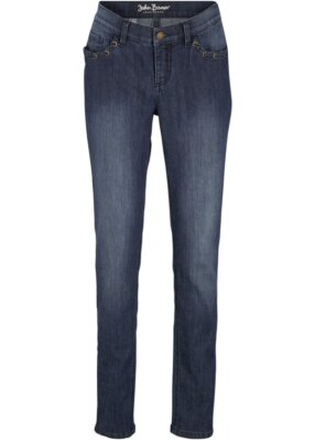 Neu Stretch-Jeans STRAIGHT Normal Gr. 38 Dunkelblau Used Damenjeans Pants
