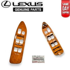 03 - 07 TOYOTA LAND CRUISER FRONT DRIVER LEFT WINDOW LOCK SWITCH BEZEL TRIM OEM