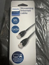 Philips 3ft Streaming Internet Cable Cat5e - 100MB/Sec