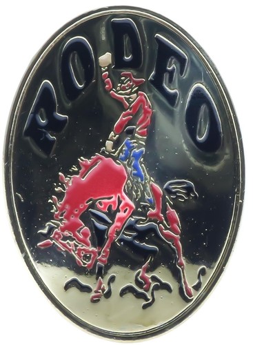 Bronc Rider Rodeo Cowboy Hat or Lapel 