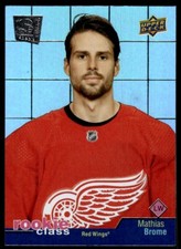2020-21 UPPER DECK EXTENDED ROOKIE CLASS Mathias Brome Detroit Red Wings R40