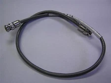 2 24" Patch Cords with Amphenol 31-224 Twin Contact BNC Clamp Connectors RG-108A