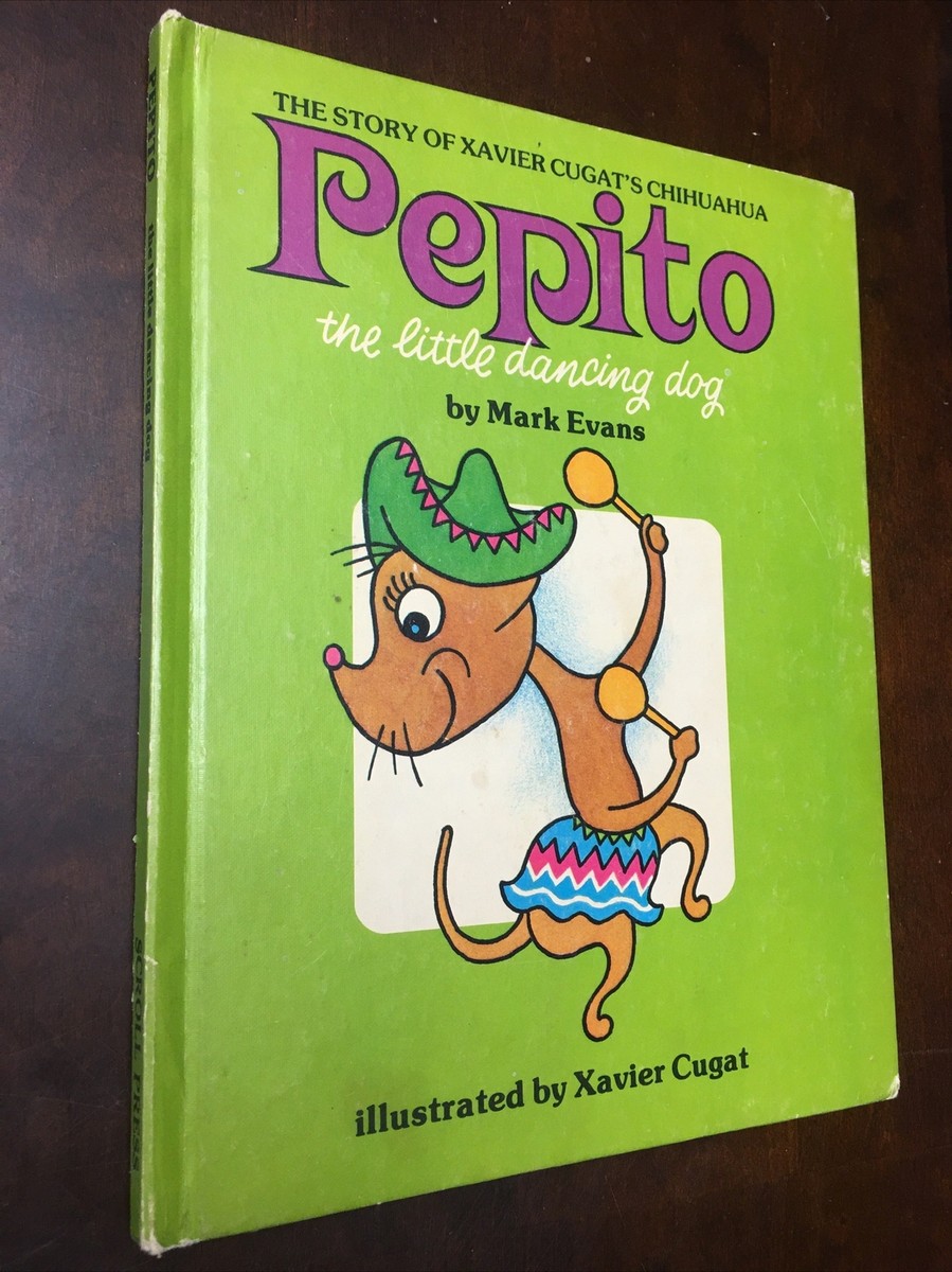 yofugetu 7cmわんこさんとちびわんこさん　album付き PEPITO: THE LITTLE DANCING DOG By Mark Evans & Xavier Cugat