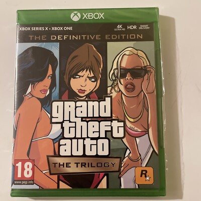 Grand Theft Auto: The Trilogy Definitive Edition (Xbox S X, 2021) Neu & Sealed.