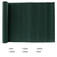 PVC Bamboo Slat Natural Garden Screening Fencing Fence Privacy Screen Roll Panel