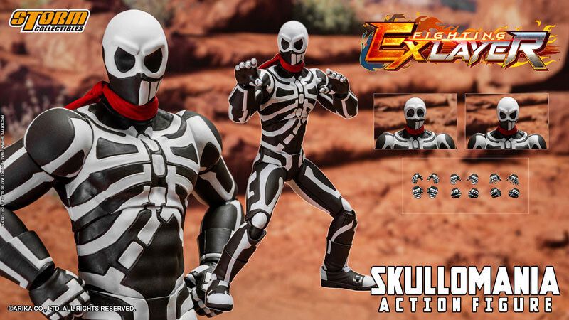 PSL Storm Collectible Fighting EX Layer Action Figure Skullomania