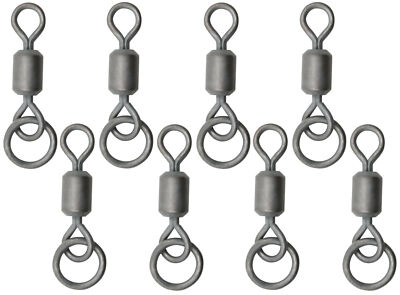 Korda Wirbel für Lead Clips & Method Feederkörbe, Zubehör PTFE Ring Swivel Gr. 8