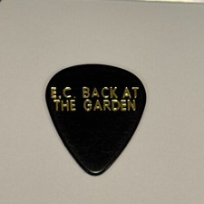 ERIC CLAPTON & STEVE WINWOOD Guitar Pick 2008 US Tour MADISON SQUARE GARDEN RARE