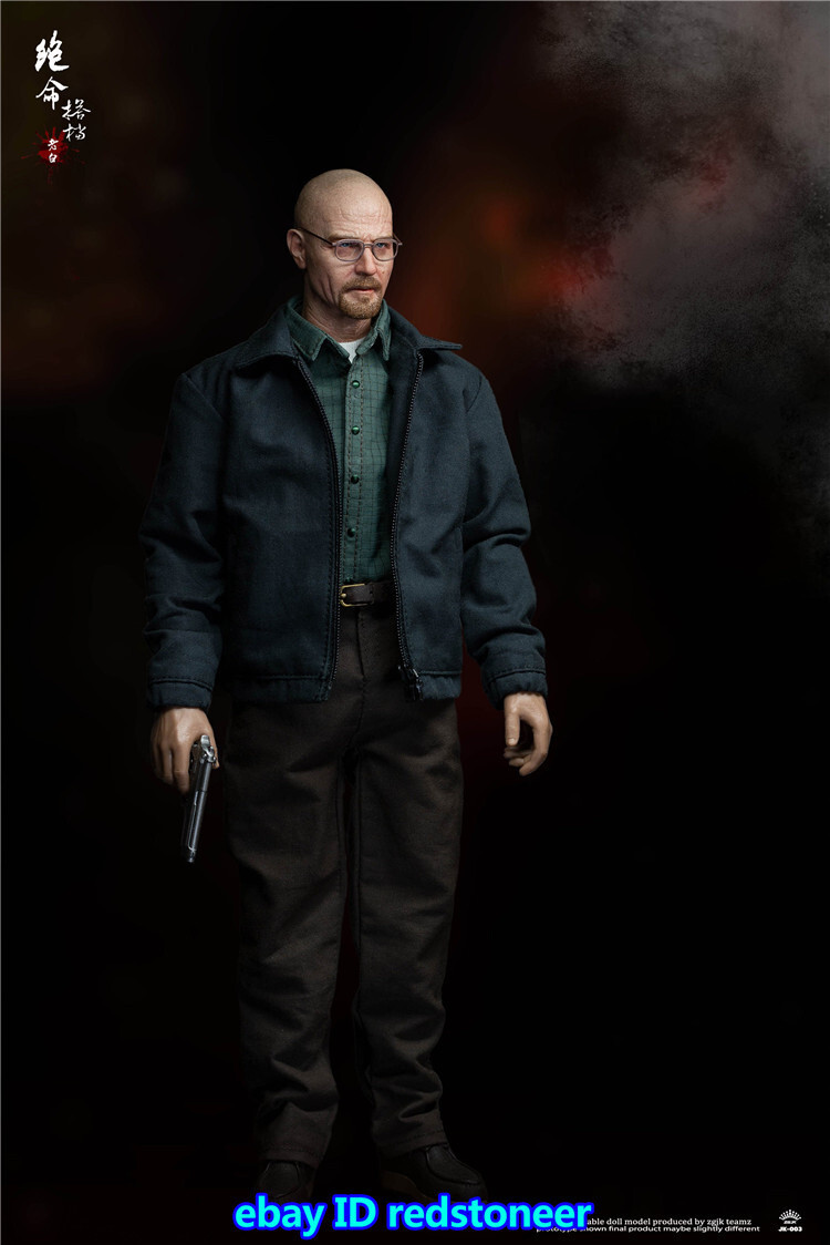 ZGJKTOYS Breaking Bad Walter Hartwell White 1/6 Action Figure Mode