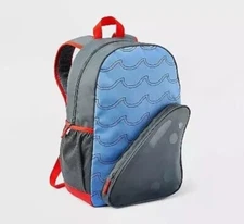 NEW Kids Shark Backpack 16, 3/4” Height Fits Up To 15” Laptop By Cat & Jack F51