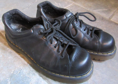 Dr. Martens Black Leather Shoes Men's Size US 13 UK 12 # 10940 | eBay