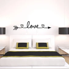 LOVE HEART ARROW Infinity Wall 11"  x 42"
