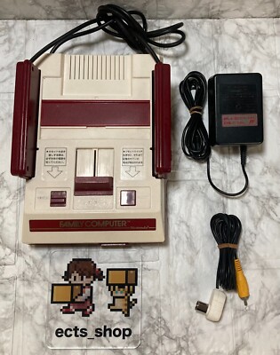 Nintendo Famicom & Super Famicom Console Mario set of 7 games NES