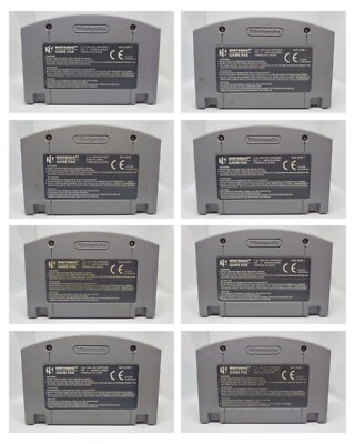 race game cartridge set nintendo 64 Region -pal Authentic Original