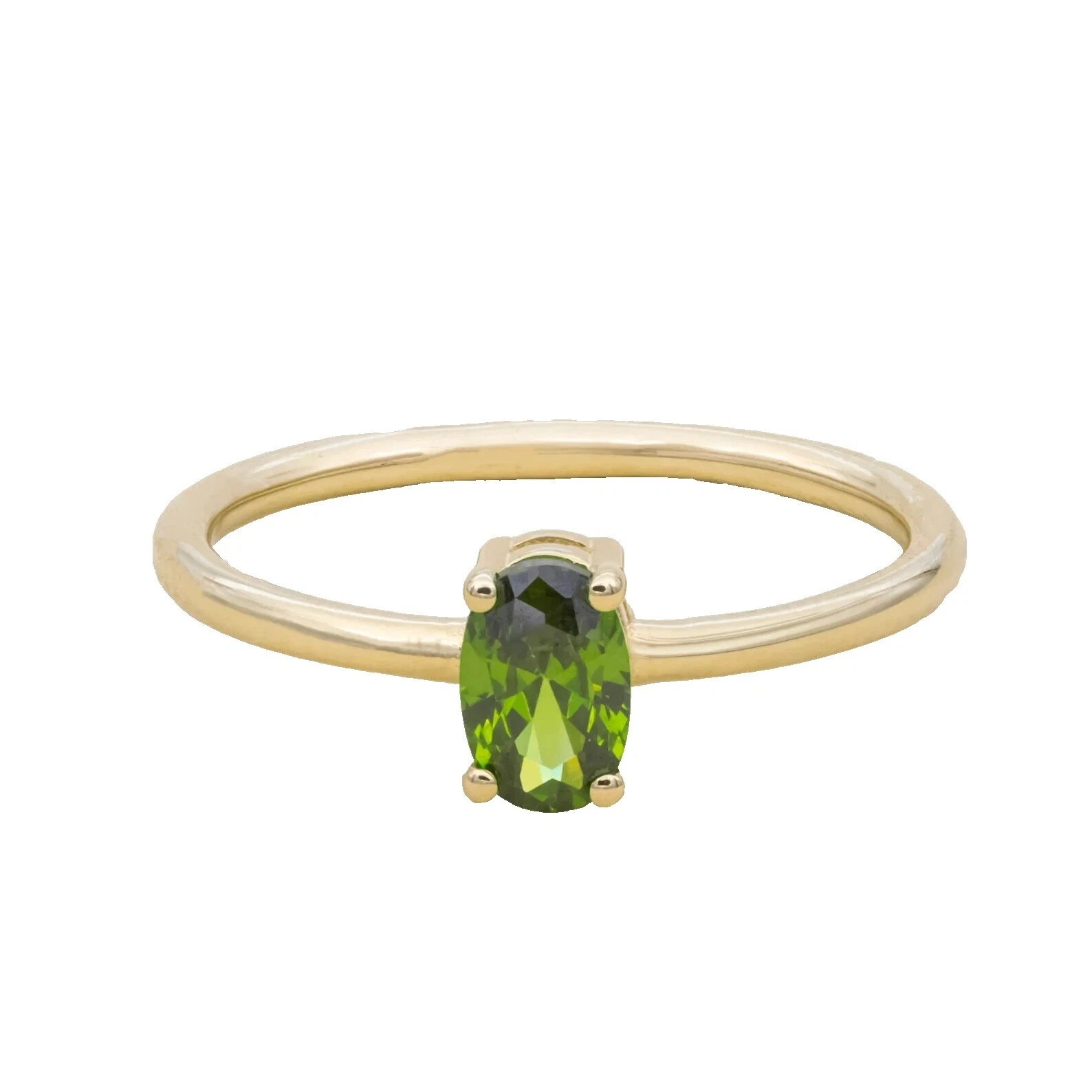 Anillo peridoto 7.5 Anillos de Moda