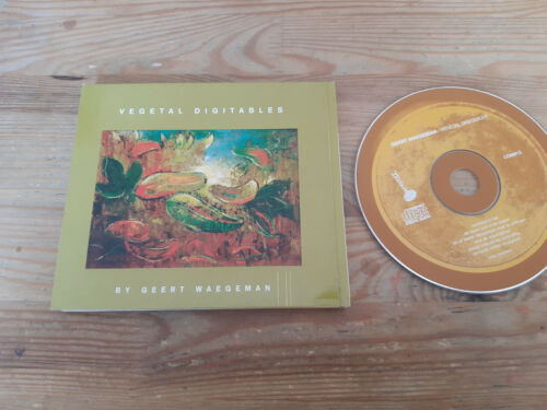 CD Rock Geert Waegeman - Vegetal Digitables (15 Song) LOWLANDS digi - Photo 1/3