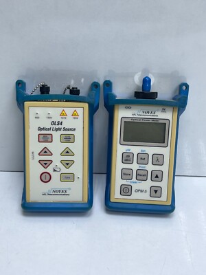 AFL NOYES OPM5-2C & OLS4 FC Fiber System
