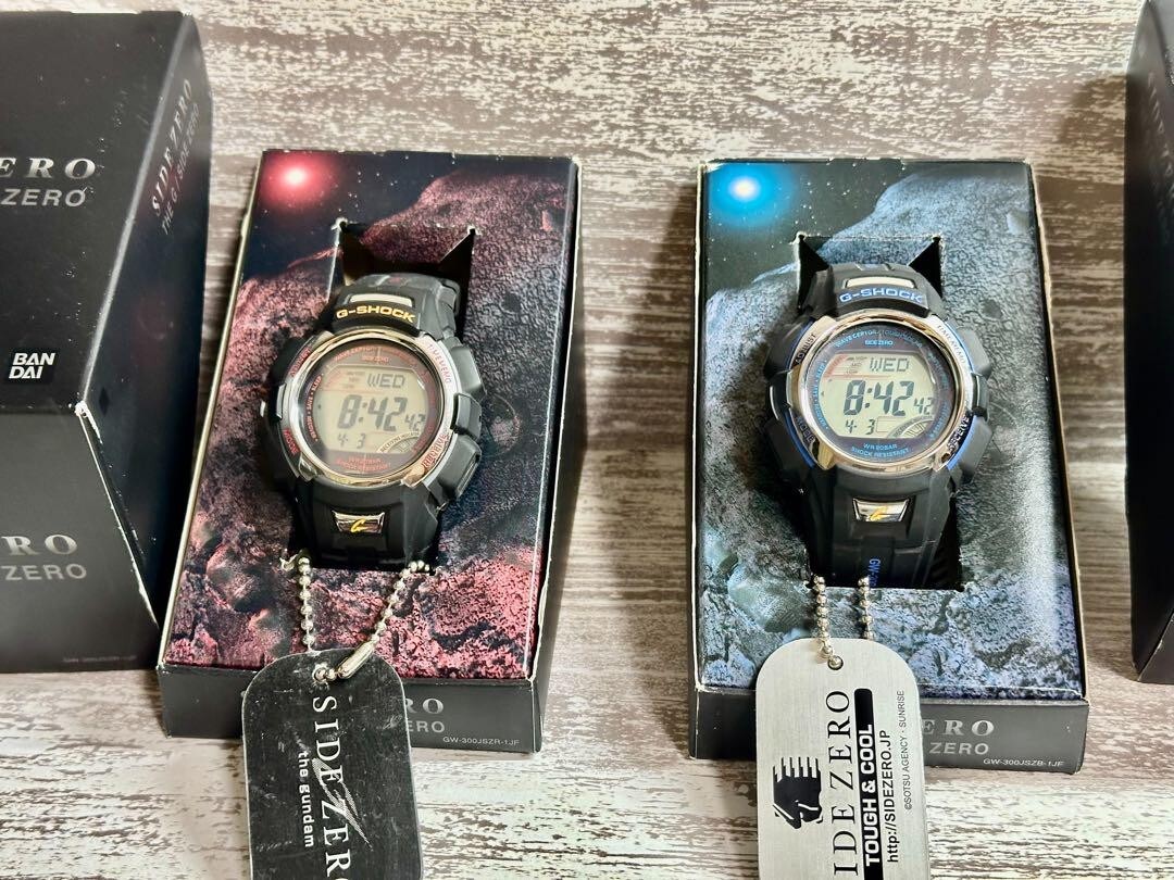 G-Shock Mobile Suit Gundam SIDE ZERO GW-300JSZB-1JF GW G-Shock Mobile Suit Gundam SIDE ZERO GW-300JSZB-1JF GW