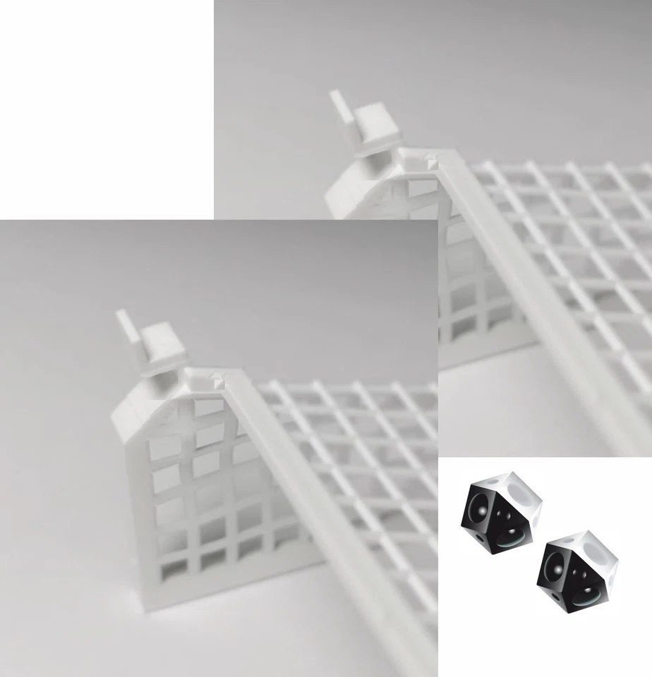 TIPP-KICK Ersatztore Plastik 2 Stück plus 2 Bälle Tor Set zwei Plastiktore Ball - Bild 4 von 4