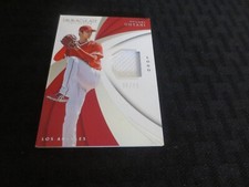 2018 Immaculate Collection Shohei Ohtani Rookie Game Jersey 08/99 Pitching
