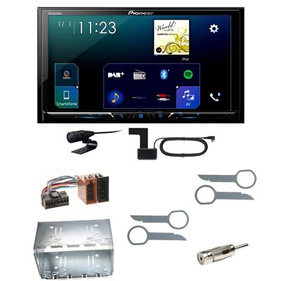 Pioneer SPH-DA230DAB Android Auto CarPlay Einbauset für Mercedes ML W163