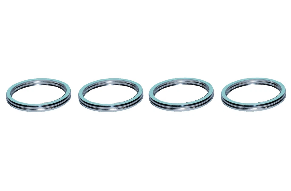 Set of 4 Suzuki New K&L Exhaust Pipe Muffler Header Gasket 0133-031X4 - Image 2 of 4