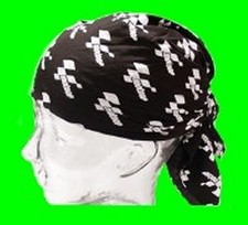 MGPANABK - BANDANA Black & White MotoGP Moto GP Procust Official Merchandise NEW