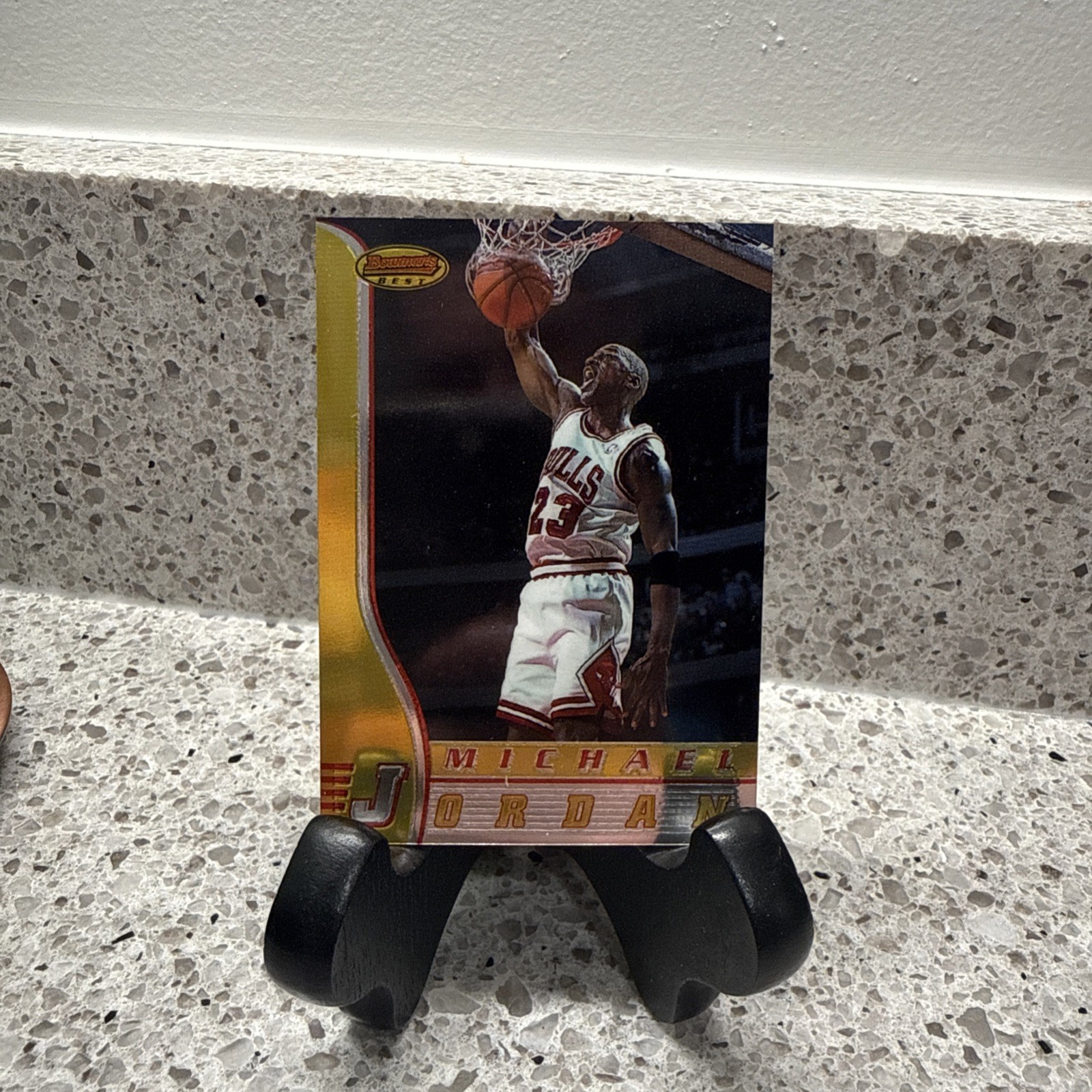 Topps 1996-97 Bowman's Best Michael Jordan #80 Chicago Bulls Basketball