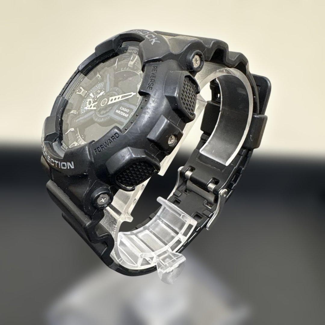 G-SHOCK CASIO WR20BAR Analog-Digital Black Men's Quartz Watch Used
