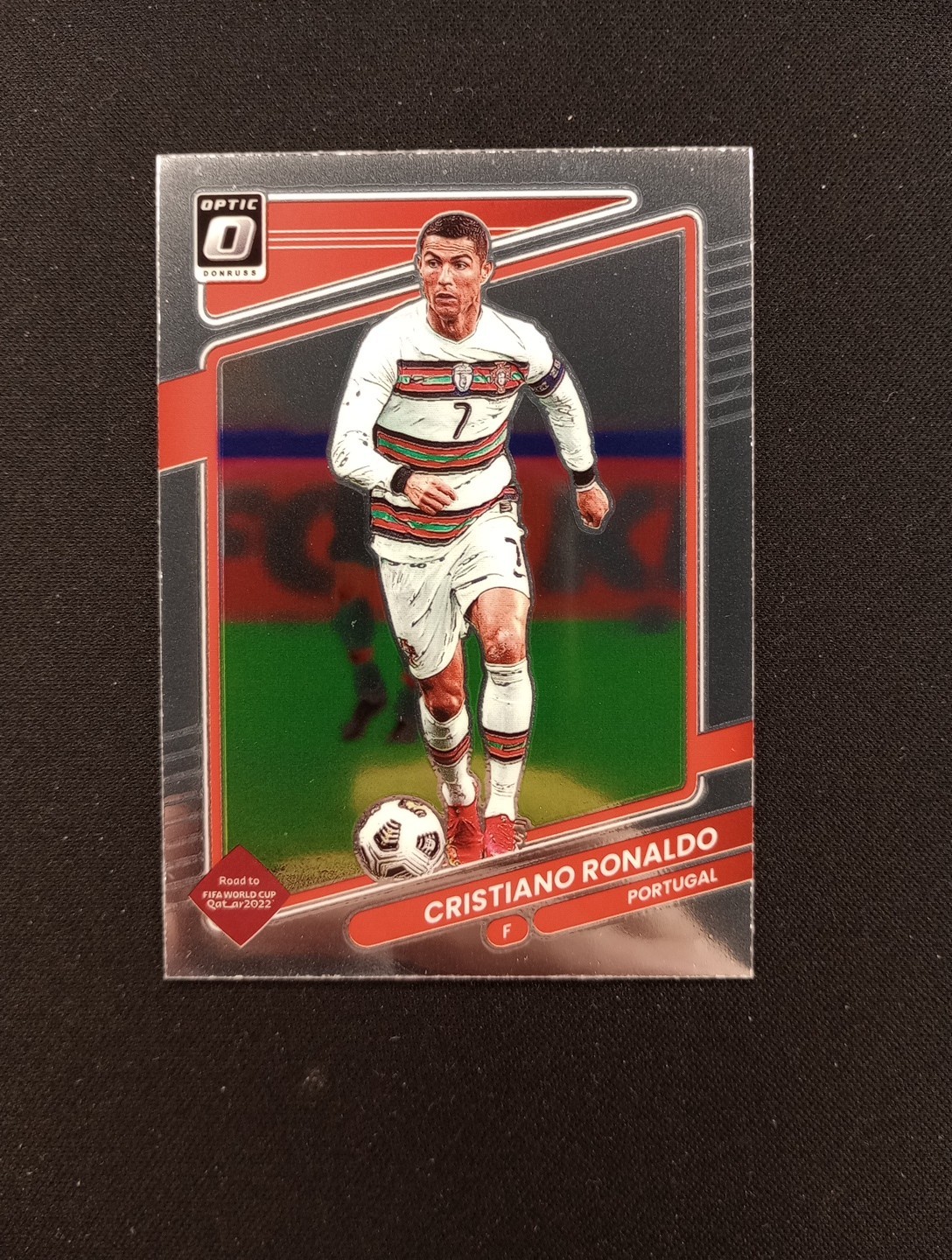2021-22 Panini Donruss Road to Qatar - Cristiano Ronaldo #116 Optic