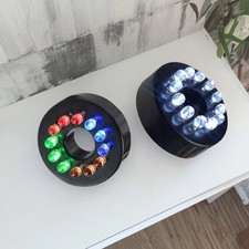 12v Underwater 12-led Light Ring Submersible Fountain Pond Garden Ac Adapteroocw 12v Underwater 12-led Light Ring Submersible Fountain Pond Garden Ac Adapteroocw