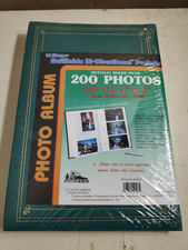 TWO Bi-Directional Le Memo Pioneer Photo Album Teal Blue 200 photos up to 4x6