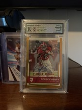2016 Score - Rookies Derrick Henry #345 Gold Zone /10 (RC)