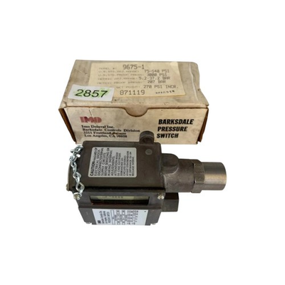 #ad Barksdale 9675‑1 Sealed Piston Pressure Switch SPDT 85‑540 PSI Industrial New $999.99