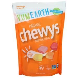 YumEarth Organic Chewys Strawberry, Cherry, Lemon - Orange 5 oz