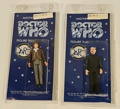 DOCTOR WHO 1987 THE FOURTH 4th DR TOM BAKER, THE MASTER DAPOL LOT Of 2 SEALED