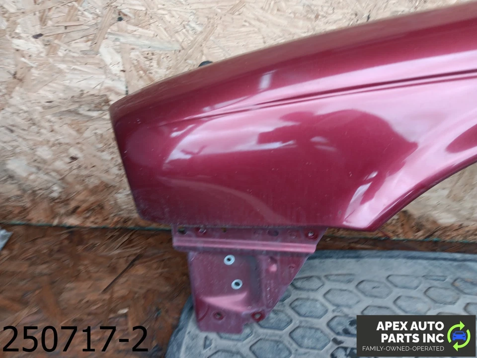 OEM 2004-2007 Jaguar XJ8 4.2L LEFT DRIVER FENDER RED - Image 2 of 4
