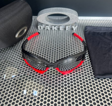 OAKLEY JAWBONE | MATTE BLACK-TEAM RED | BLACK IRIDUM VNTD + CLEAR | CUSTOM