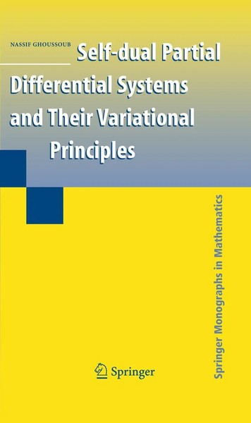 Nassif Ghoussoub | Self-Dual Partial Differential Systems And Their...-image