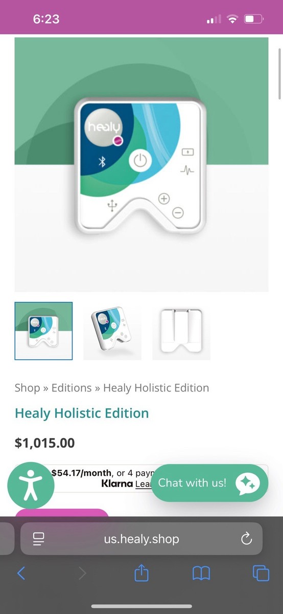 Healy Frequency Healing Device - Holistic Health Edition