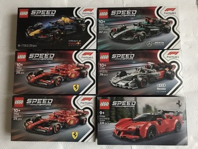 LEGO SPEED CHAMPIONS F1 KONVOLUT; 2x #77242# 77243-77244-77259-77254 ALLE NEU..