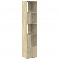 BüCherregal Standregal Bodenregal Sonoma Eiche 40X36X189 Cm Spanplatte
